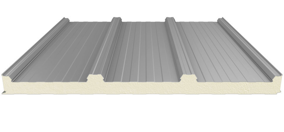 Solar Compatible 4-Ribs Roof Panel with Cap