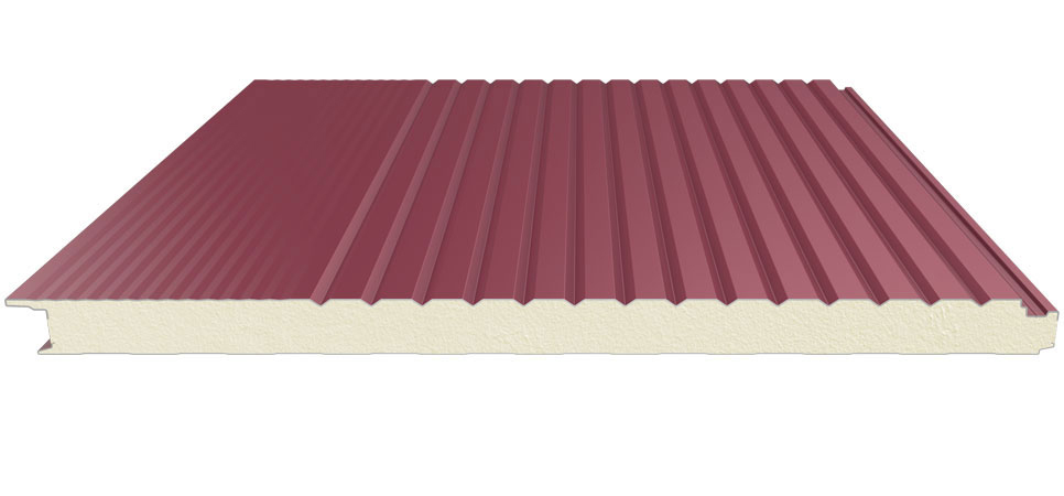 Concealed fastener V Facade Panel